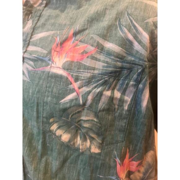 COOKE STREET HONOLULU VINTAGE  HAWAIIAN SHIRT SHORT SLEEVE MENS SIZE LARGE - Picture 3 of 6